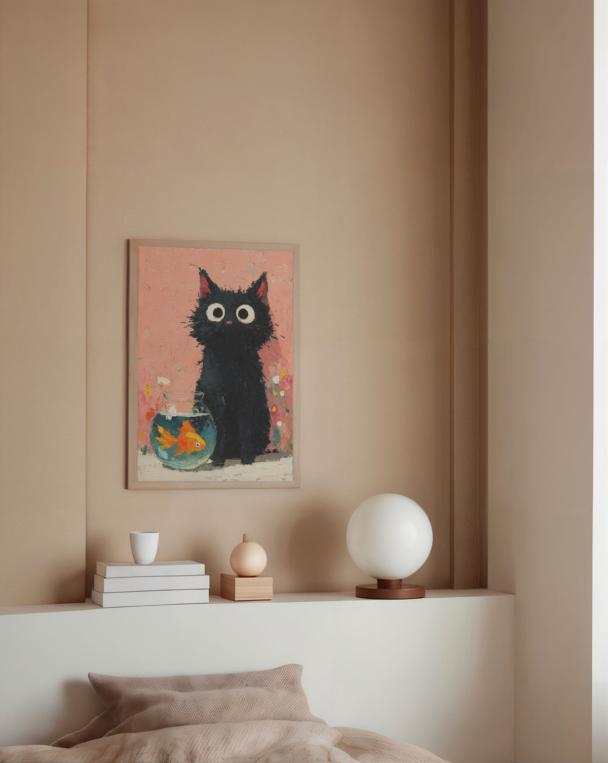Cat Gold Fish – i rum 3