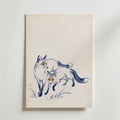 Golden Fox – canvas utan passepartout