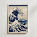 Great Wave Poster – japansk våg på canvas, premiumtryck från Bozetto
