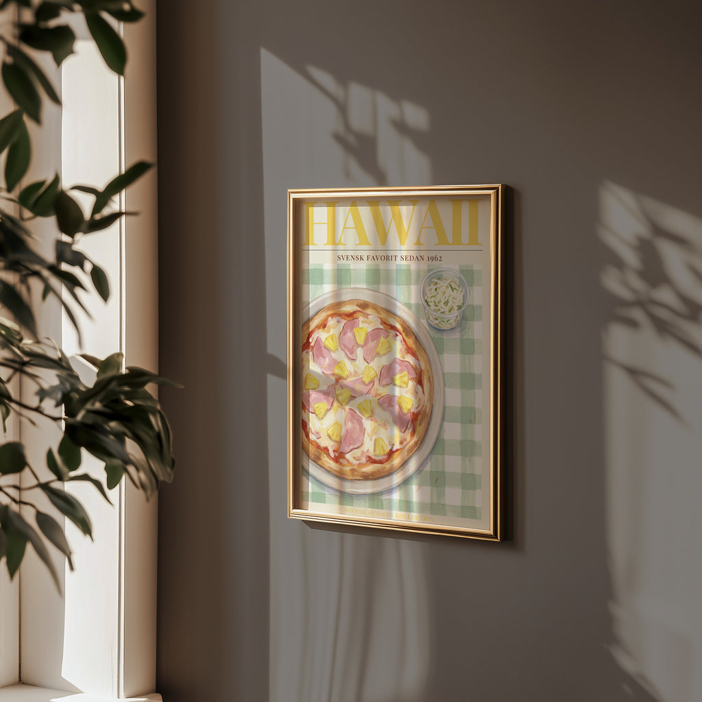 Hawaii poster i inrett hem – Bozetto affisch i hög tryckkvalitet
