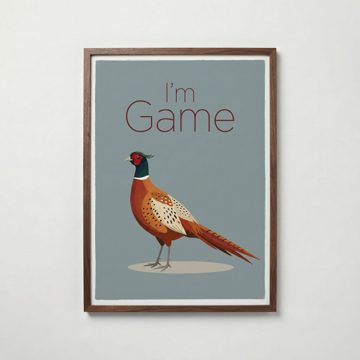I'm Game Poster – valnötsram