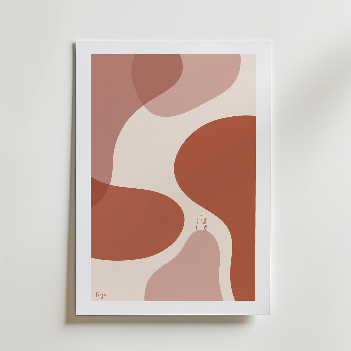 Freja Lund – Ler – med passepartout