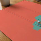 Painting Over My Problems Poster – närbild på papper