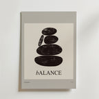 Balanced Rocks No.2 – stilfullt konsttryck från Bozetto, tryckt på matt finpapper