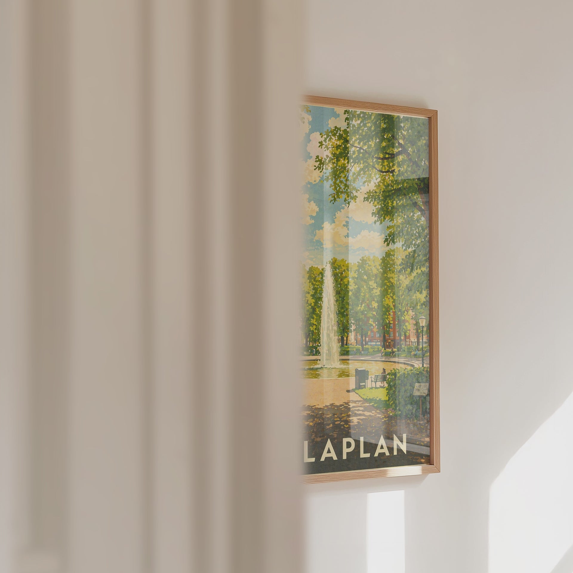 Karlaplan Stockholm Poster – väggvideo