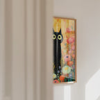 Midnight Bloom Cat Poster – väggvideo