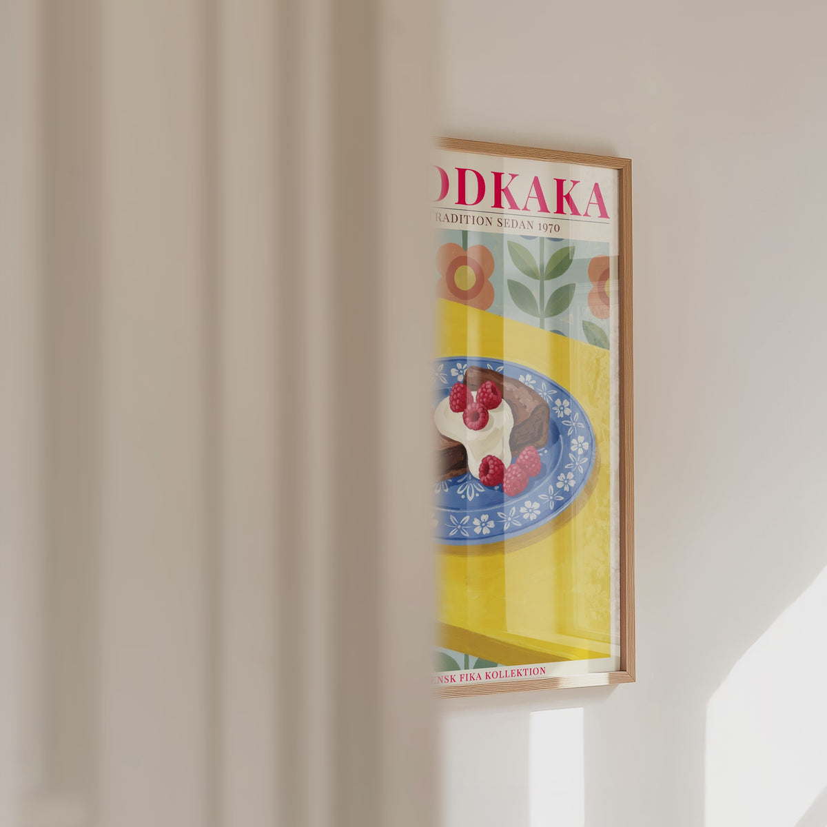 Kladdkaka Poster – väggvideo