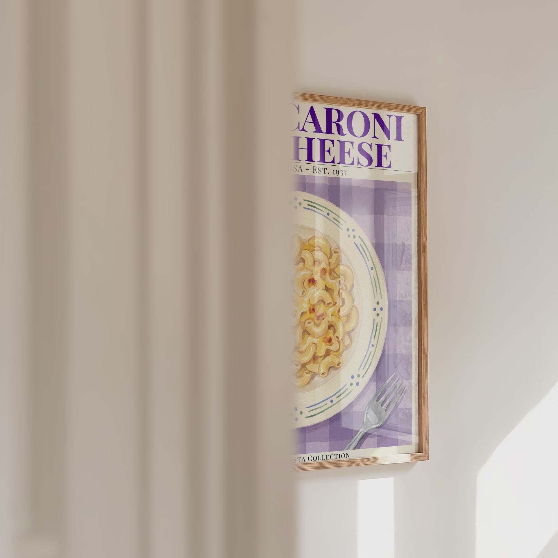 Macaroni & Cheese Poster – väggvideo