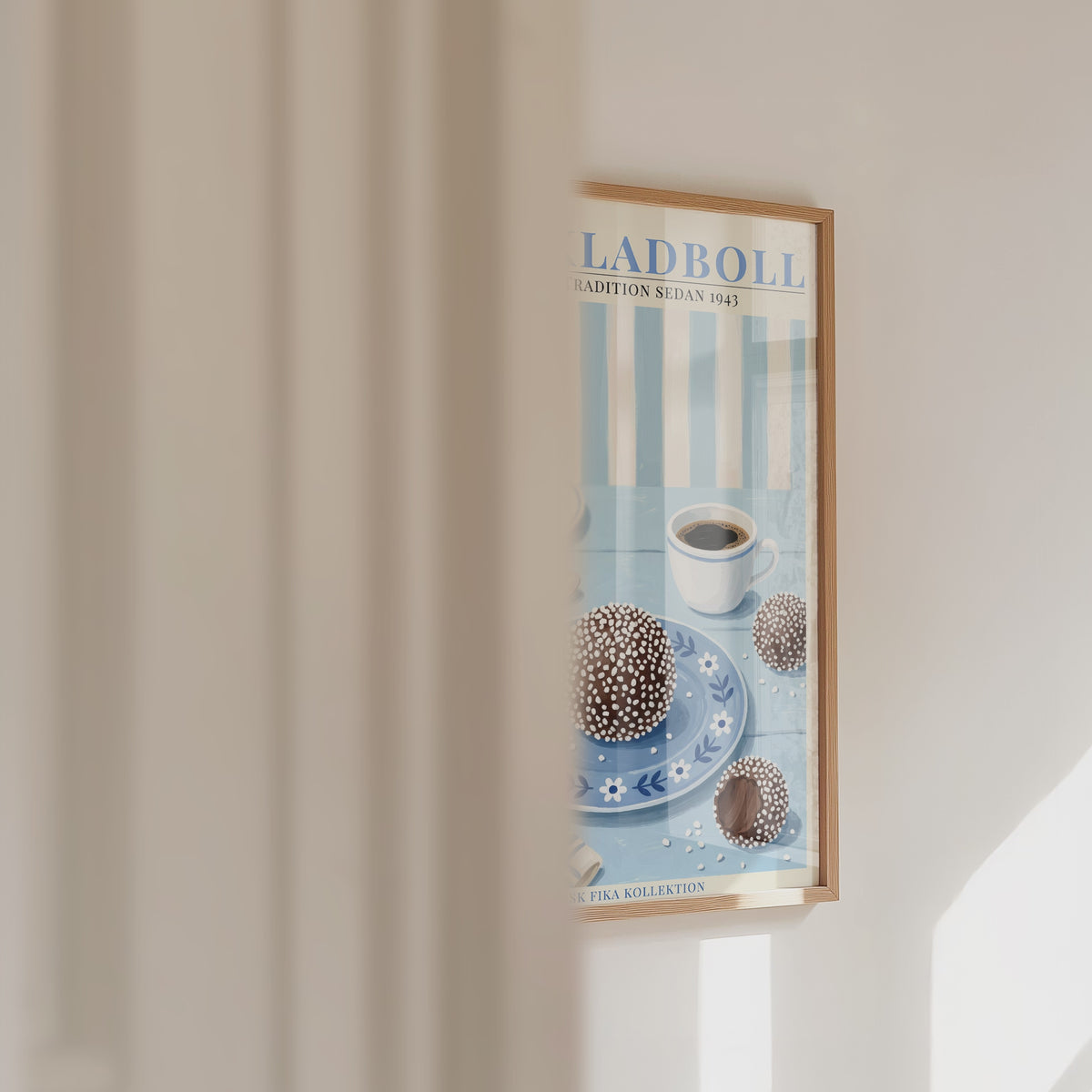 Chokladboll Poster – väggvideo
