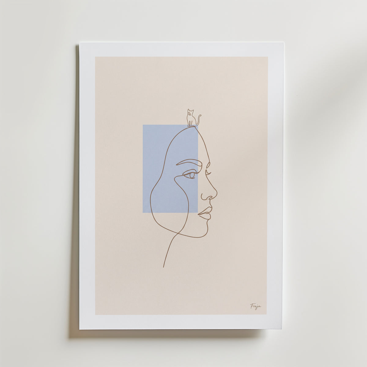 Freja Lund – Profil – med passepartout