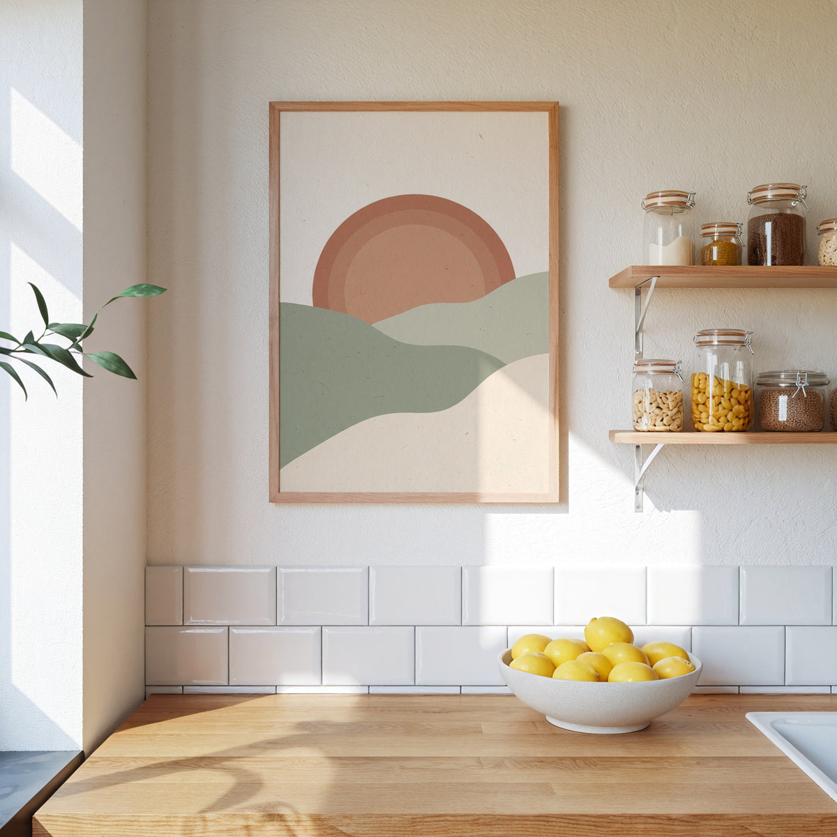 Sage Sunrise Poster – i rum 5