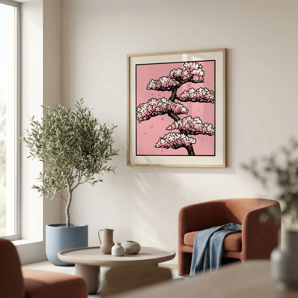 Sakura Bonsai Poster – i rum 4