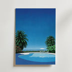 Hiroshi Nagai Seaside Pool utan passepartout