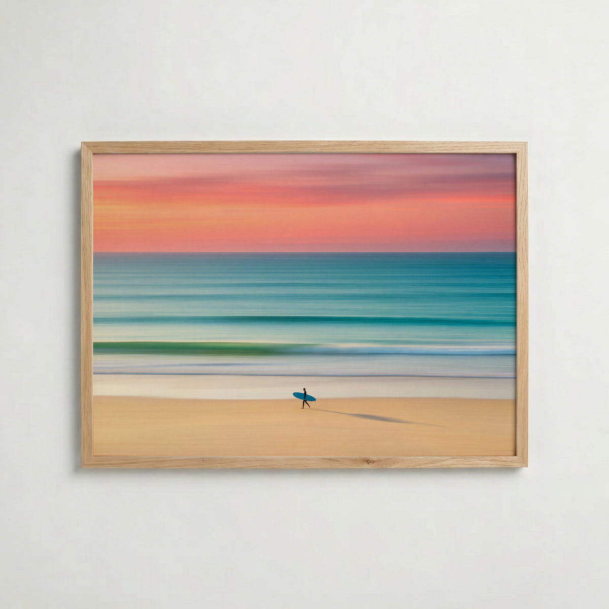 Sunrise Surfer Poster – ekram