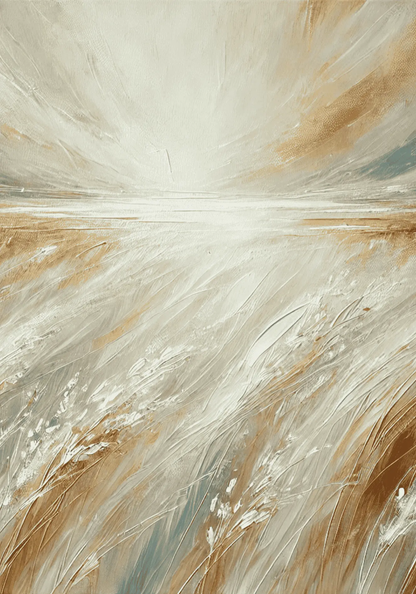 Whispers in Wheat Poster