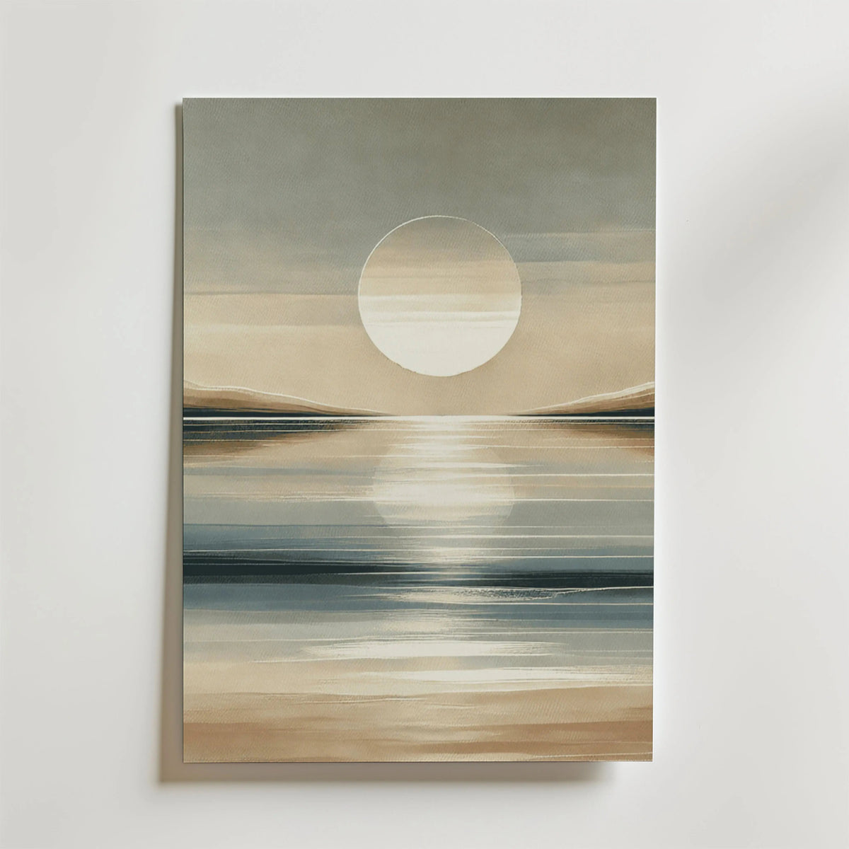 Golden Horizon – stilfullt konsttryck från Bozetto, tryckt på matt finpapper i hög tryckkvalitet