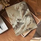 Abstract Volcanic Eruption poster visad rakt fram – Bozetto affisch i hög tryckkvalitet