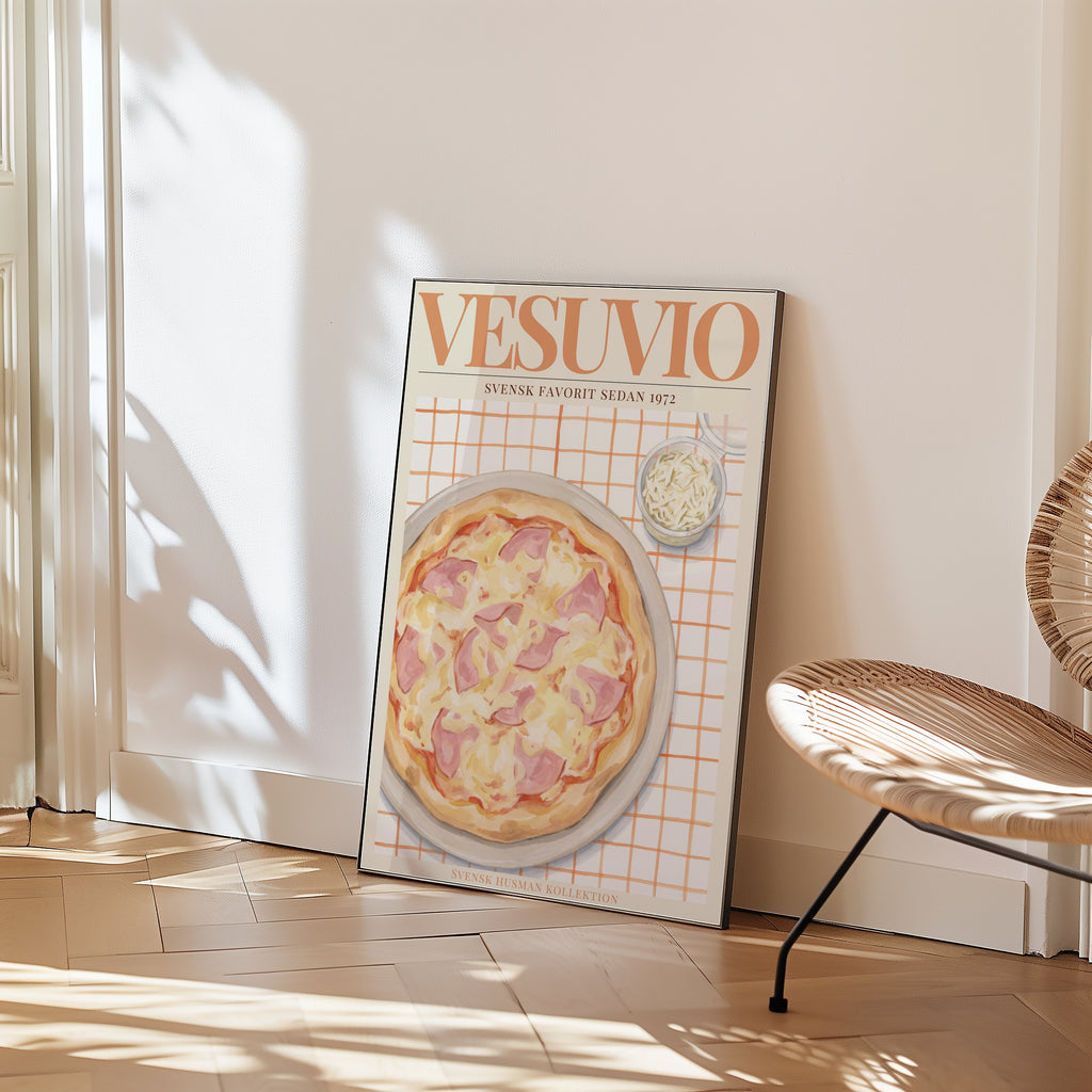 Vesuvio poster i rumsmiljö - Bozetto