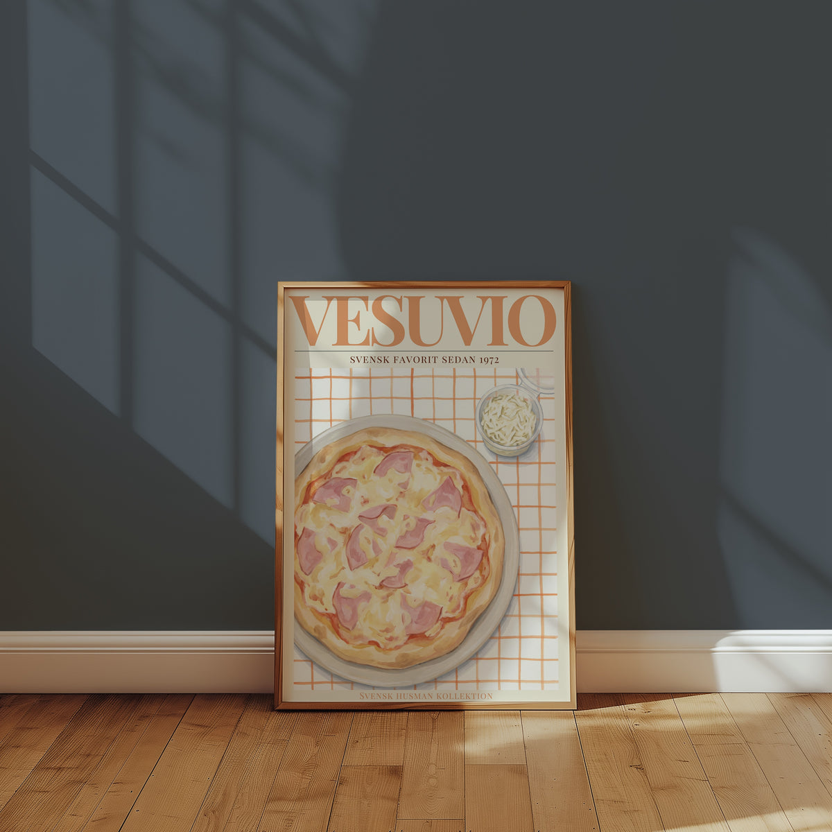 Vesuvio poster i hemmiljö - Bozetto