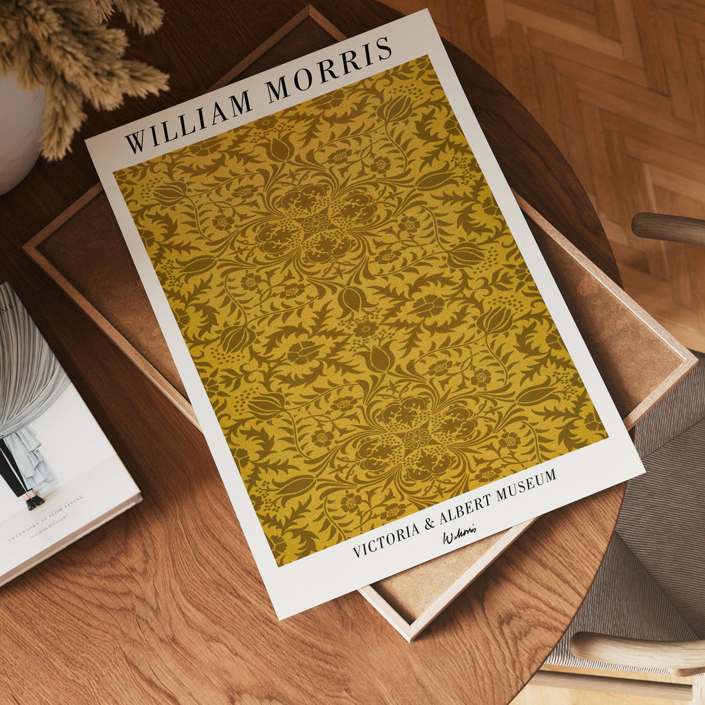 William Morris Victoria & – affisch med stilfullt motiv från Bozetto i hög kvalitet