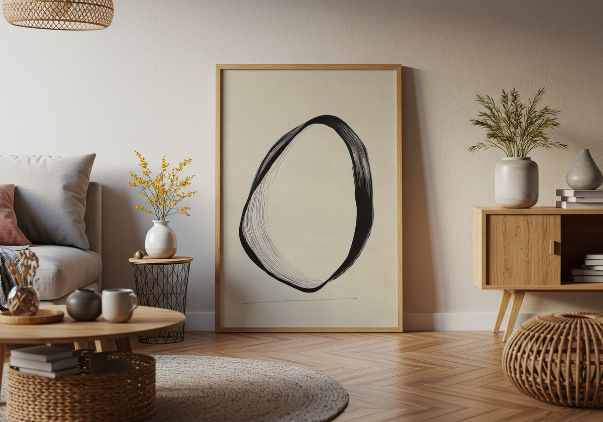 Elegant Spiral poster visad rakt fram – Bozetto affisch i hög tryckkvalitet i hög tryckkvalitet