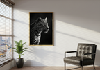 Precious Tiger poster visad rakt fram – Bozetto affisch i hög tryckkvalitet i hög tryckkvalitet