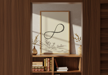 Abstract Infinity Poster