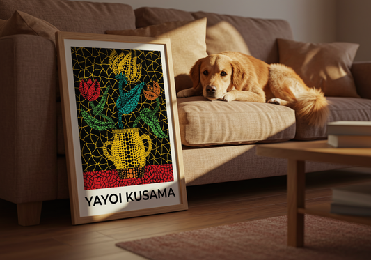 Yayoi Kusama Pattern Botanist Poster