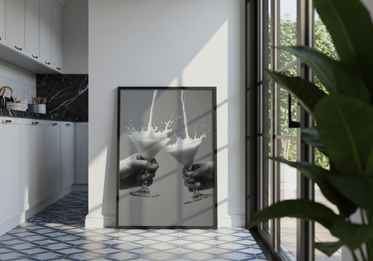 Cheers Martini Drink Poster